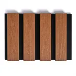 Реечная стеновая панель Золотой Тик 218*26*3000 SH-WPCSG-29