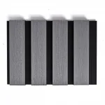 Реечная стеновая панель Морёный дуб 218*26*3000 SH-WPCSG-31