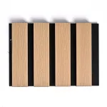 Реечная стеновая панель Светлый клён 218*26*3000 SH-WPCSG-34