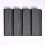 Реечная стеновая панель Морёный дуб 218*26*3000 SH-WPCSG-35