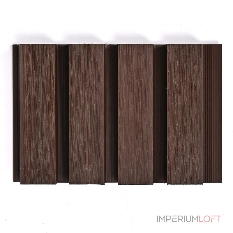 Реечная стеновая панель Грецкий орех 220*25*3000 SH-WPCSG-39