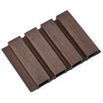 Реечная стеновая панель Грецкий орех 220*25*3000 SH-WPCSG-39