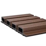 Реечная стеновая панель Грецкий орех 220*25*3000 SH-WPCSG-39