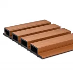 Реечная стеновая панель Золотой Тик 218*26*3000 SH-WPCSG-41