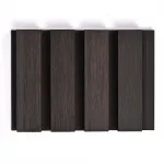 Реечная стеновая панель Чёрный Сандал 218*26*3000 SH-WPCSG-42