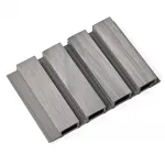 Реечная стеновая панель Состаренное дерево 218*26*3000 SH-WPCSG-43