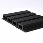 Реечная стеновая панель Чёрное дерево 218*26*3000 SH-WPCSG-45