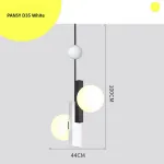 Подвесной светильник PANSY C D39 White от ImperiumLoft