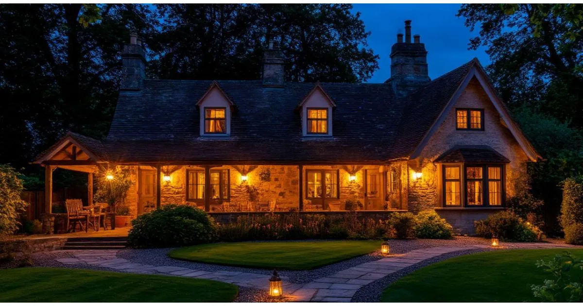 Современное уличное освещение для сада и дома: стили, типы и тренды 2025 года