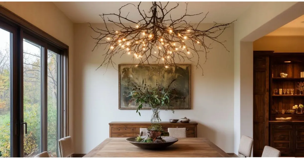 Природные мотивы в дизайне интерьера и освещении