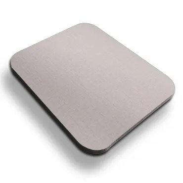 Стеновая панель ECO P126 текстиль Светло-серый - 2800*1220*5 мм