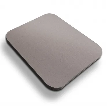 Стеновая панель ECO P128 текстиль Серый дым - 2800*1220*5 мм