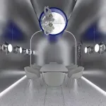 Стеновая панель ECO P001 под металл — 280*122*5 мм