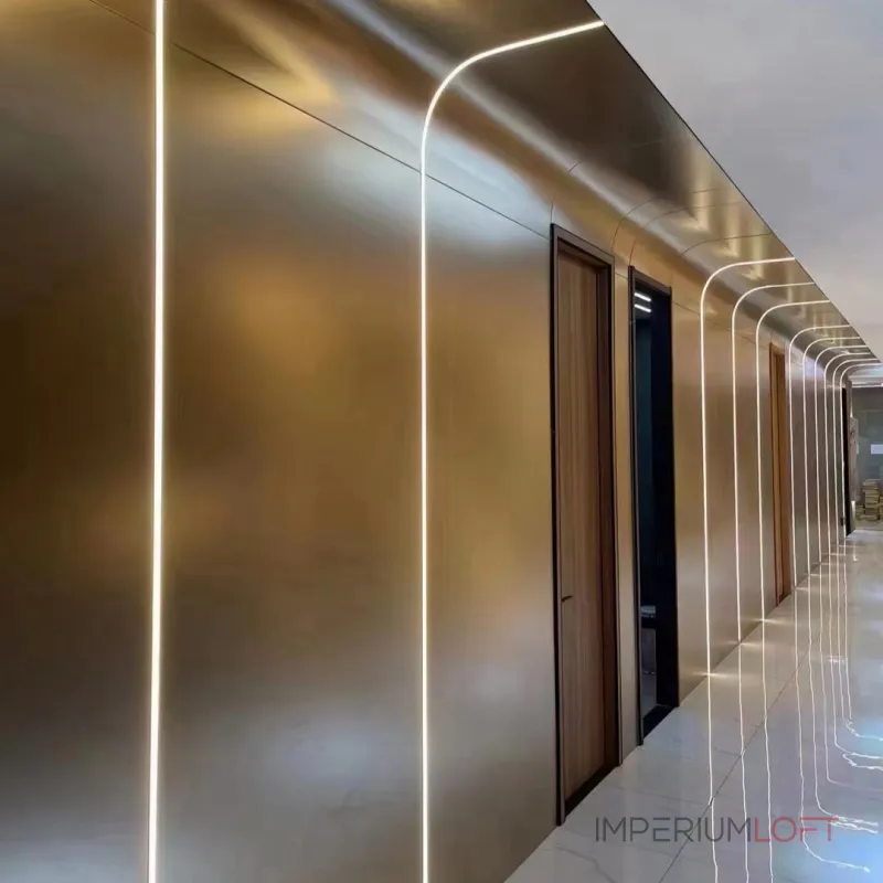 Стеновая панель ECO P117 под металл — 280*122*5 мм