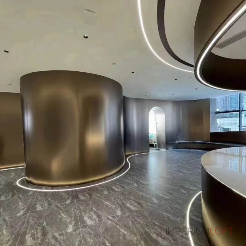 Стеновая панель ECO P117 под металл — 280*122*5 мм