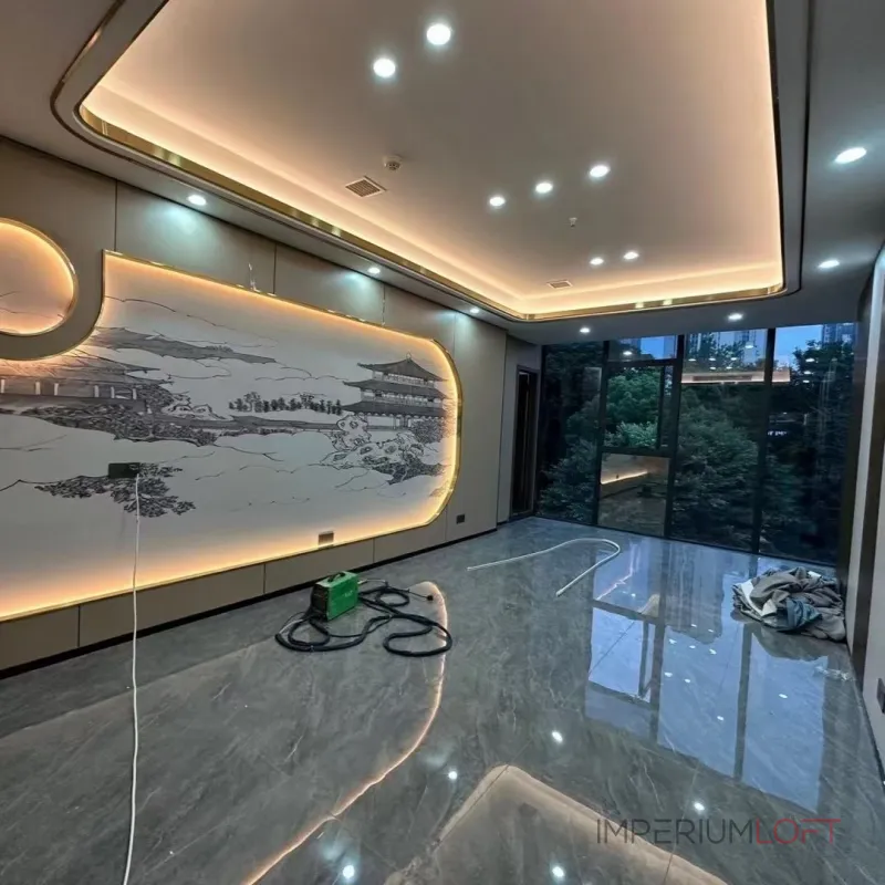 Стеновая панель PREMIUM BW002 под текстиль  — 280*122*5 мм