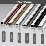 Профиль торцевой под LED ленту для панелей 9 мм белый 6036-88 от KBOOS