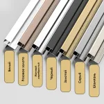 Профиль угловой внешний алюминиевый для панелей 7 мм черный 5768-88 от KBOOS