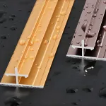 Профиль соединительный алюминиевый для скрытого монтажа панелей 8 мм черный 6153-88 от KBOOS