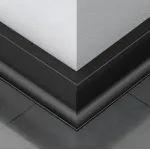 Универсальный профиль-плинтус алюминиевый для панелей 8 мм серый 6137-88 от KBOOS