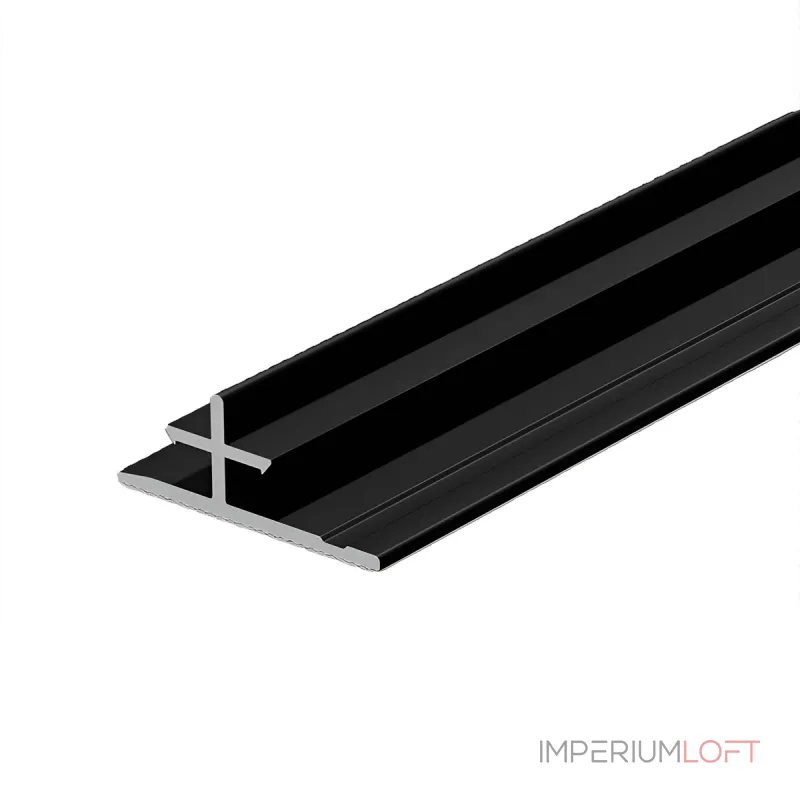 Профиль соединительный алюминиевый для скрытого монтажа панелей 8 мм черный 6153-88 от KBOOS