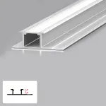 Профиль соединительный под LED ленту для панелей 5 мм серебристый 6050-88 от KBOOS