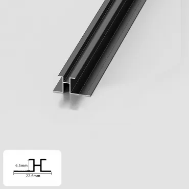 Профиль соединительный алюминиевый для панелей 6 мм черный 5816-88