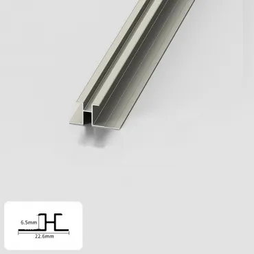 Профиль соединительный алюминиевый для панелей 6 мм шампань 5828-88