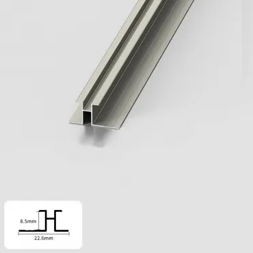 Профиль соединительный алюминиевый для панелей 8 мм шампань 5830-88