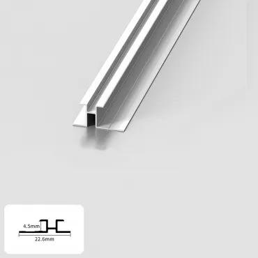 Профиль соединительный алюминиевый для панелей 4 мм белый 5789-88