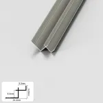 Профиль угловой внутренний алюминиевый для панелей 9 мм шампань 5196-88 от KBOOS