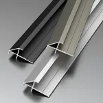 Профиль угловой внешний алюминиевый для панелей 9 мм латунь 7606-88 от KBOOS