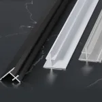 Профиль соединительный алюминиевый для скрытого монтажа панелей 8 мм черный 6153-88 от KBOOS