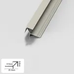 Профиль угловой внешний алюминиевый для панелей 8 мм шампань 5803-88 от KBOOS