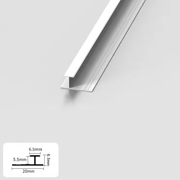 Профиль соединительный алюминиевый для панелей 5 мм белый 4823-88