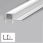 Профиль торцевой под LED ленту для панелей 9 мм белый 6036-88 от KBOOS