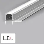 Профиль торцевой под LED ленту для панелей 7 мм серебристый 6028-88 от KBOOS