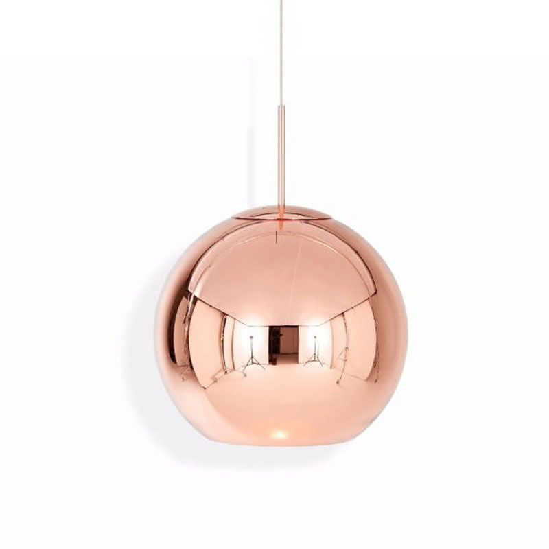 Подвесной светильник Tom Dixon Copper Wide Pendant Lamp D25 Подвесной светильник Tom Dixon Copper Wide Pendant Lamp D25