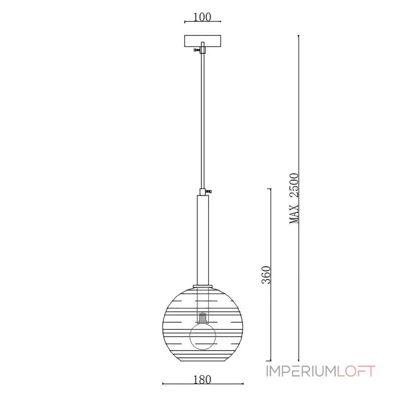 Подвесной светильник MARISOL от ImperiumLoft