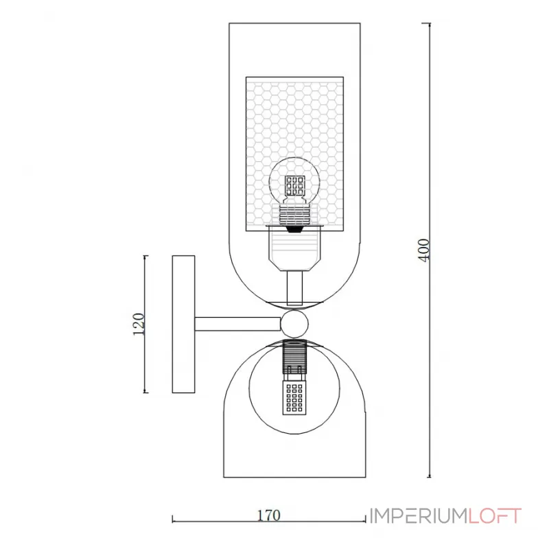 Оригинальный настенный светильник CATCH WALL ELITE от ImperiumLoft Оригинальный настенный светильник CATCH WALL ELITE от ImperiumLoft