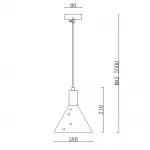 Подвесной светильник OLAUG white от ImperiumLoft
