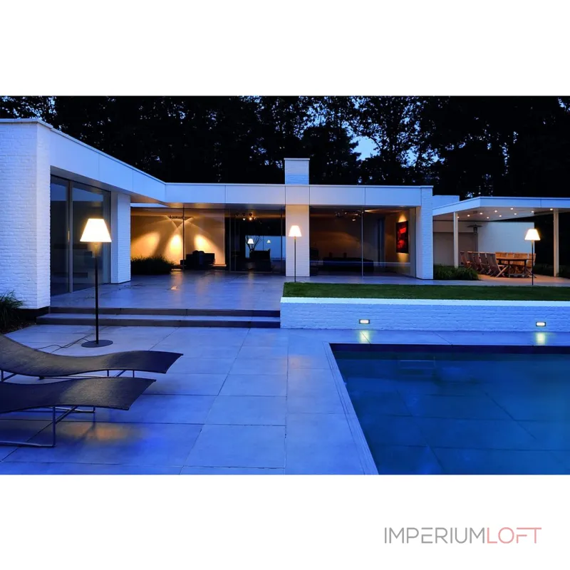 ADEGAN светильник напольный IP54 для лампы E27 24Вт макс., антрацит/ белый от ImperiumLoft ADEGAN светильник напольный IP54 для лампы E27 24Вт макс., антрацит/ белый от ImperiumLoft