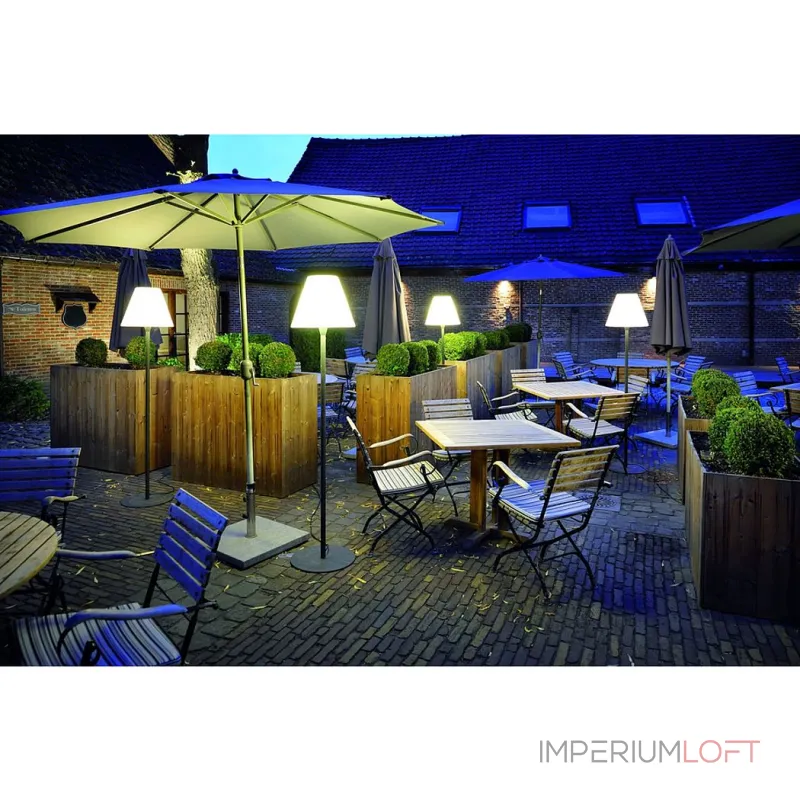 ADEGAN светильник напольный IP54 для лампы E27 24Вт макс., антрацит/ белый от ImperiumLoft ADEGAN светильник напольный IP54 для лампы E27 24Вт макс., антрацит/ белый от ImperiumLoft