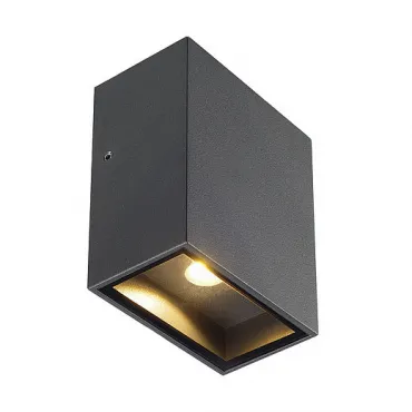 QUAD 1 XL светильник настенный IP44 с COB LED 3Вт (4.5Вт), 3000K, 260lm, 110°, антрацит QUAD 1 XL светильник настенный IP44 с COB LED 3Вт (4.5Вт), 3000K, 260lm, 110°, антрацит