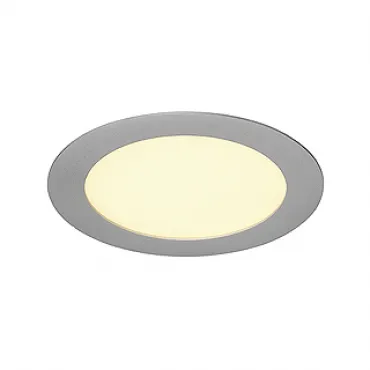 SENSER ROUND 10W светильник встраиваемый 350mA c SMD LED 10Вт, 3000K, 560lm, без БП, серебристый SENSER ROUND 10W светильник встраиваемый 350mA c SMD LED 10Вт, 3000K, 560lm, без БП, серебристый