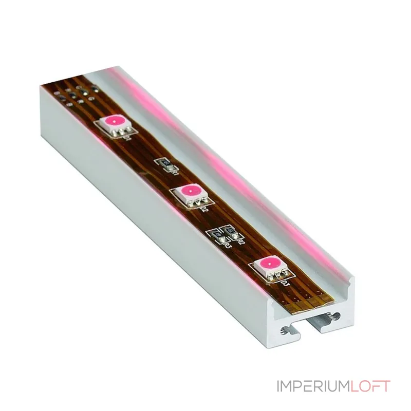 GLENOS Pro-2020 100 профиль накладной, 1 m, с экраном, белый от ImperiumLoft GLENOS Pro-2020 100 профиль накладной, 1 m, с экраном, белый от ImperiumLoft