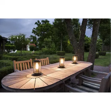 PHOTONIA TL светильник настол./подвесной IP44 для лампы E27 60Вт макс., без вилки, антрацит/прозрач. PHOTONIA TL светильник настол./подвесной IP44 для лампы E27 60Вт макс., без вилки, антрацит/прозрач.