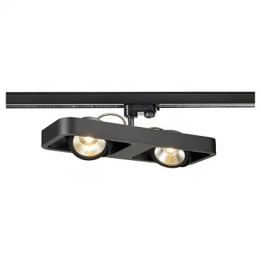 3Ph, LYNAH DOUBLE светильник с 2 COB LED по 10Вт (21Вт), 3000К, 1320lm, 24°, черный 3Ph, LYNAH DOUBLE светильник с 2 COB LED по 10Вт (21Вт), 3000К, 1320lm, 24°, черный