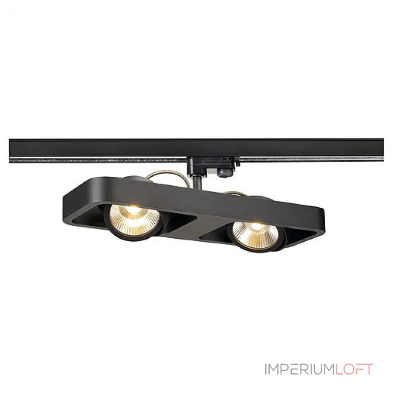 3Ph, LYNAH DOUBLE светильник с 2 COB LED по 10Вт (21Вт), 3000К, 1320lm, 24°, черный от ImperiumLoft 3Ph, LYNAH DOUBLE светильник с 2 COB LED по 10Вт (21Вт), 3000К, 1320lm, 24°, черный от ImperiumLoft
