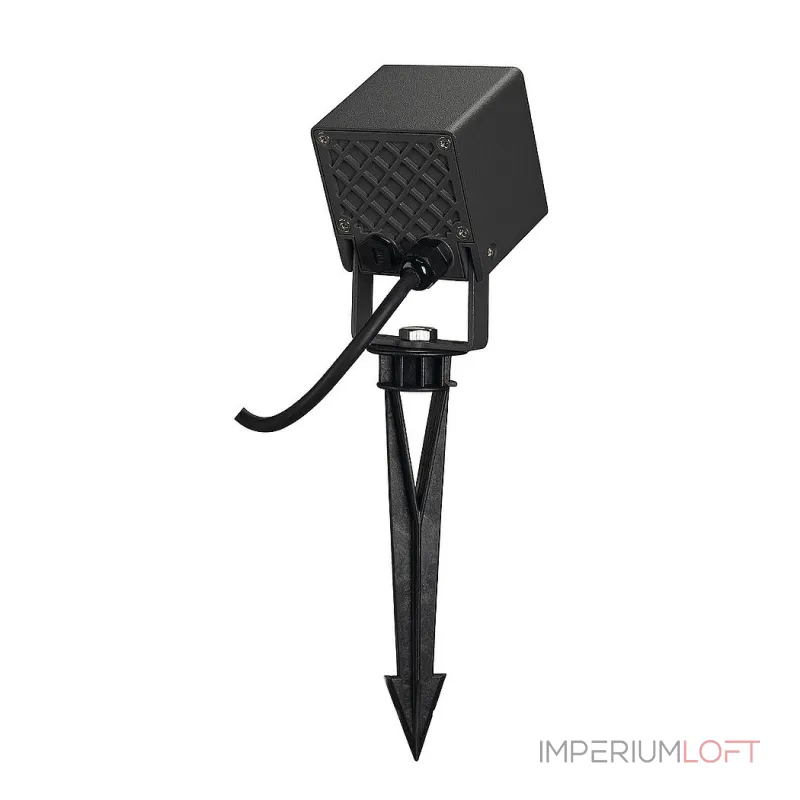 NAUTILUS SQUARE LED светильник IP65 с COB LED 6.7Вт (9Вт), 3000K, 520lm, 45°, антрацит от ImperiumLoft NAUTILUS SQUARE LED светильник IP65 с COB LED 6.7Вт (9Вт), 3000K, 520lm, 45°, антрацит от ImperiumLoft